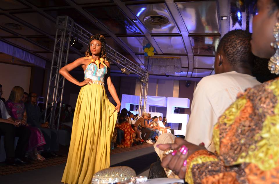 Le créateur de mode Moses By Style, au fesmma 2016.