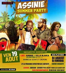 Dj Arafat à Assinie : Deux millions pour la place Vip !