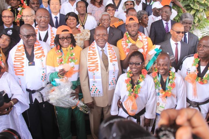 Jeux Olympiques : Cissé et Ruth honorés, en attendant le retour d’Alassane Ouattara