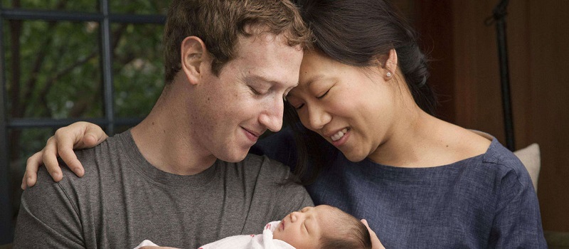 Le père de Facebook sera papa pour la deuxième fois