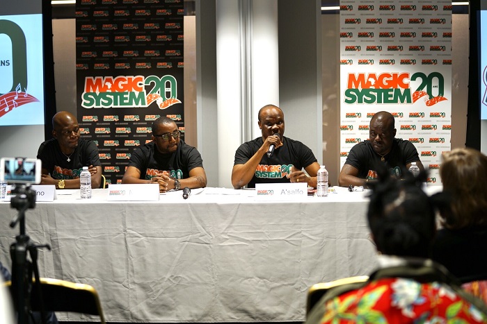 20 ans de Magic System,15 pays du continent choisi