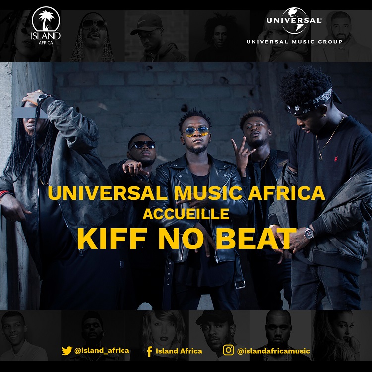 La filliale Internationale Universal Music Africa signe KIFF NO BEAT