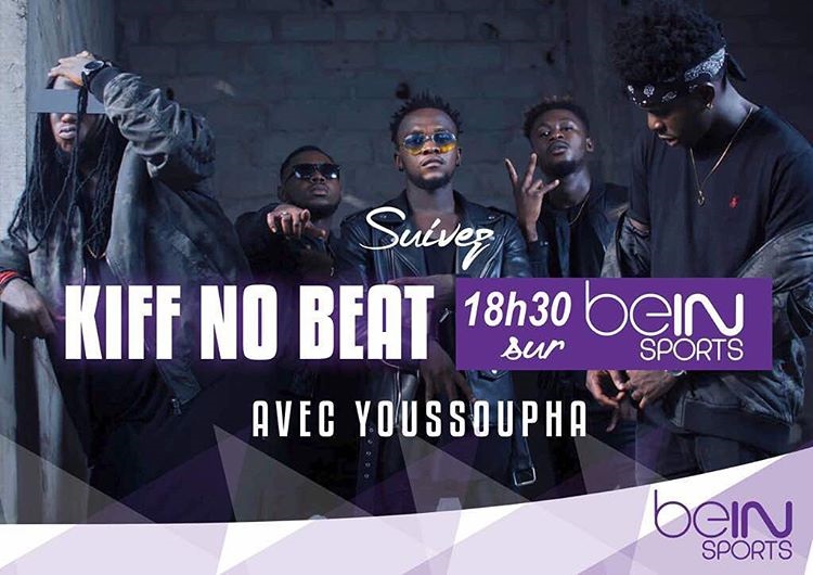 Kiff No Beat en démonstration de force sur la chaîne BEIN SPORT en france