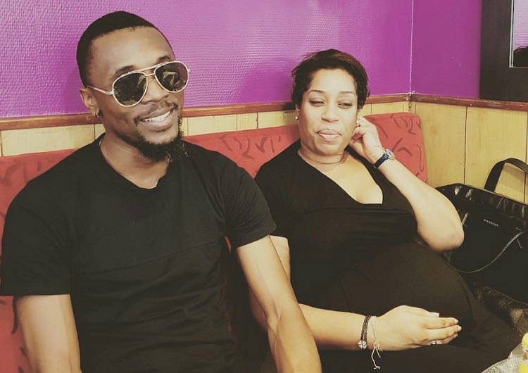 Jacinta Gnogou " Mme Beynaud " enceinte d'un joli bébé