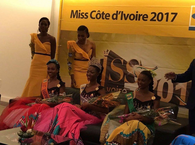 Miss Côte d’Ivoire 2017 Mandjalia Gbané la reine Ivoirienne