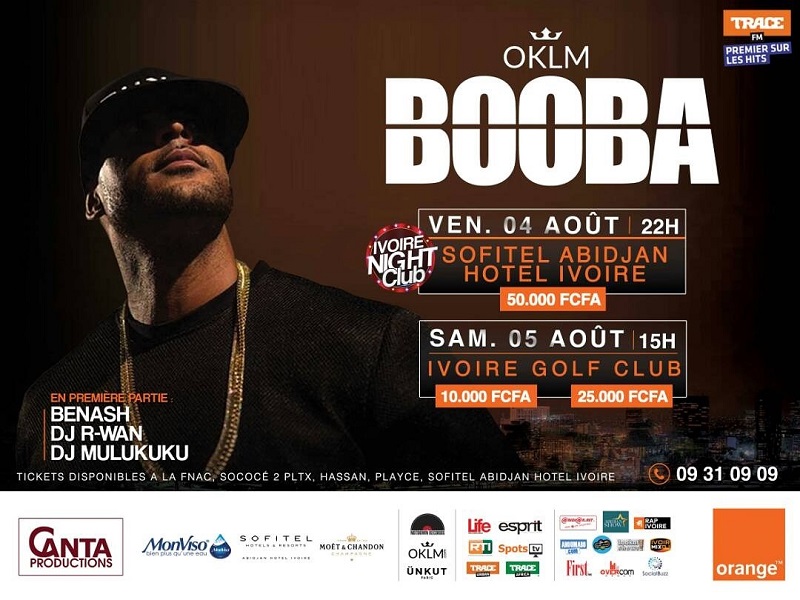 Booba à Abidjan 13 000 personnes attendues 