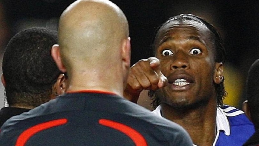 Didier Dogba en colère 